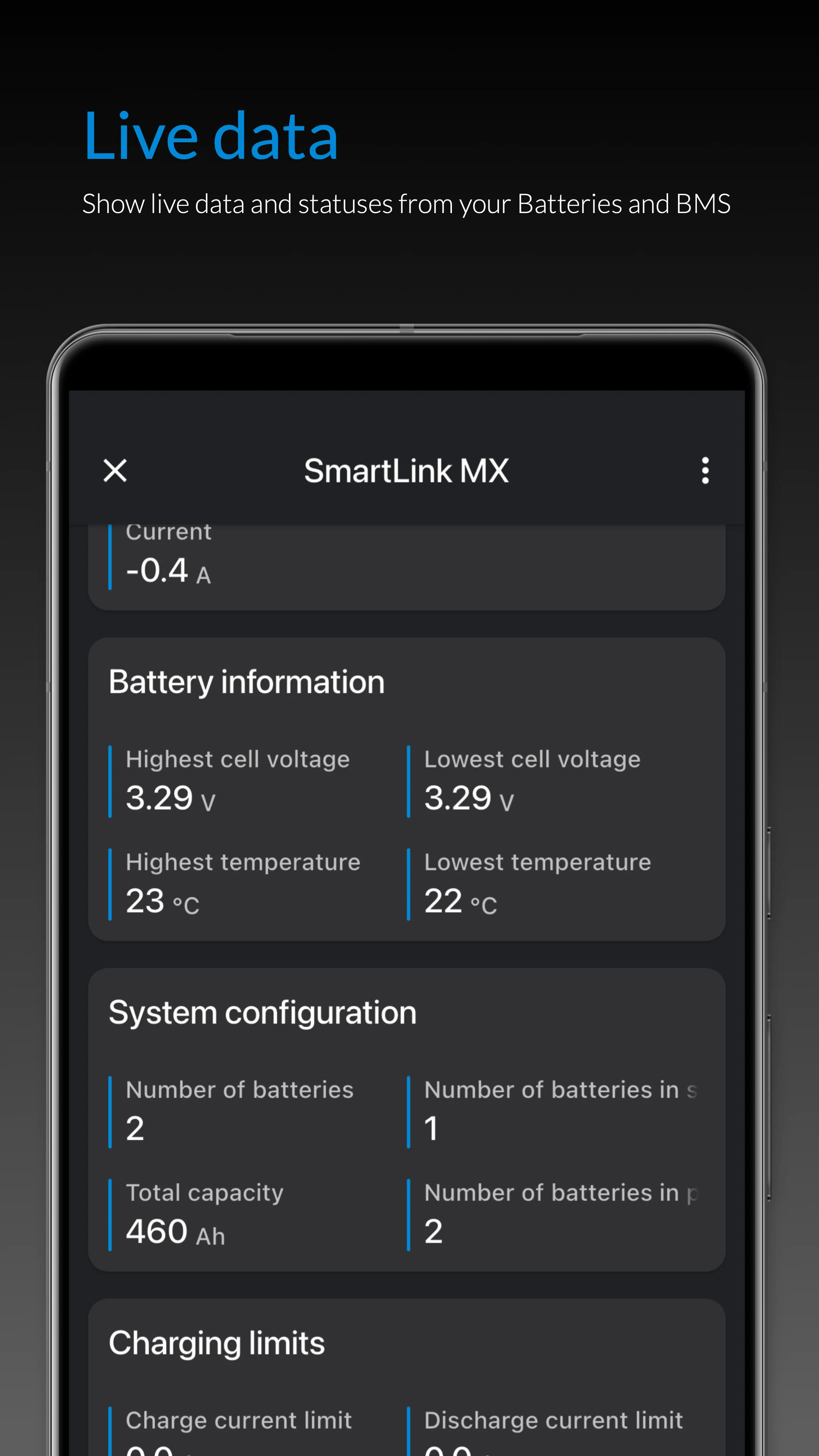 MG Connect screenshot